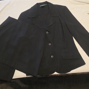 Rampage Black Tailored Blazer with Lapel Collar